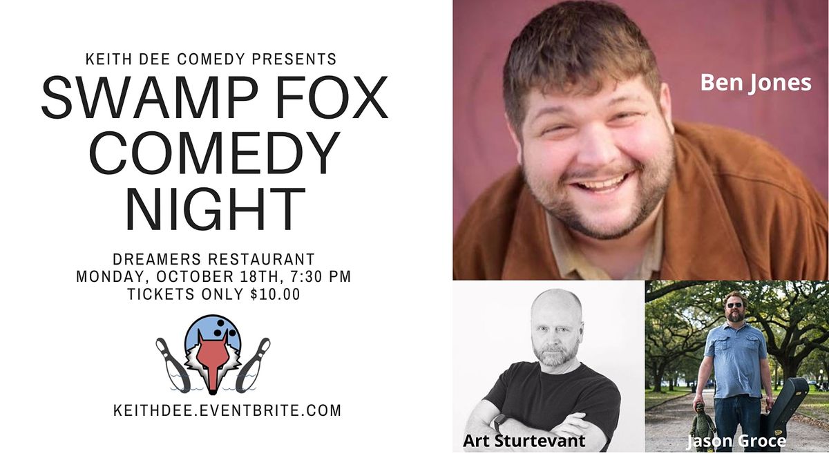 Swamp Fox Comedy Night with Ben Jones