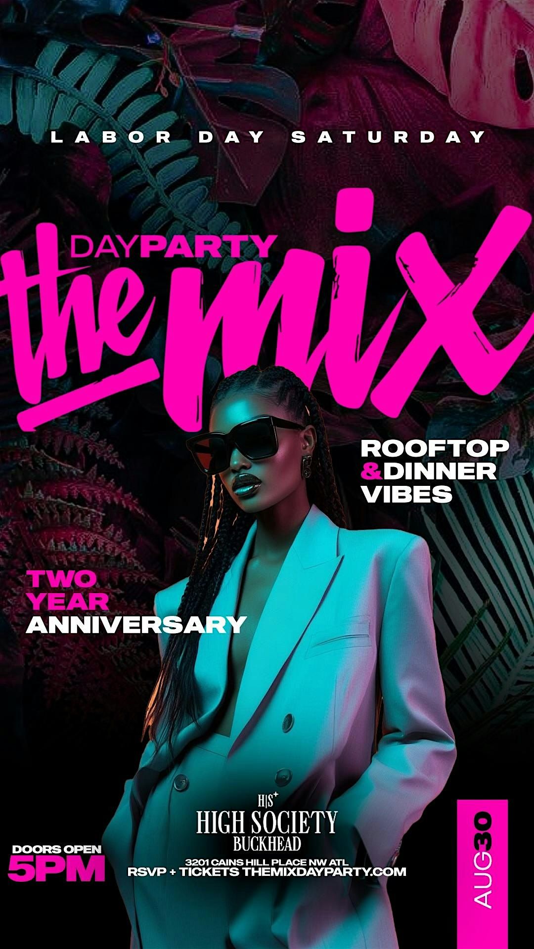 THE MIX Day Party @ High Society! FIGHT NIGHT!
