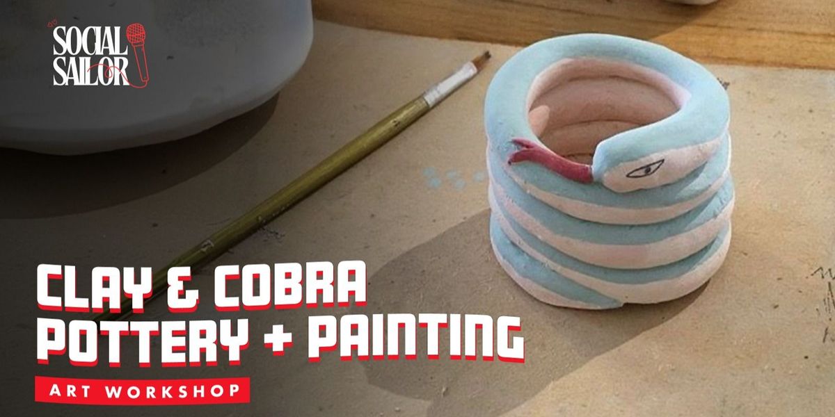Clay & Cobra Pottery + Painting - Pune