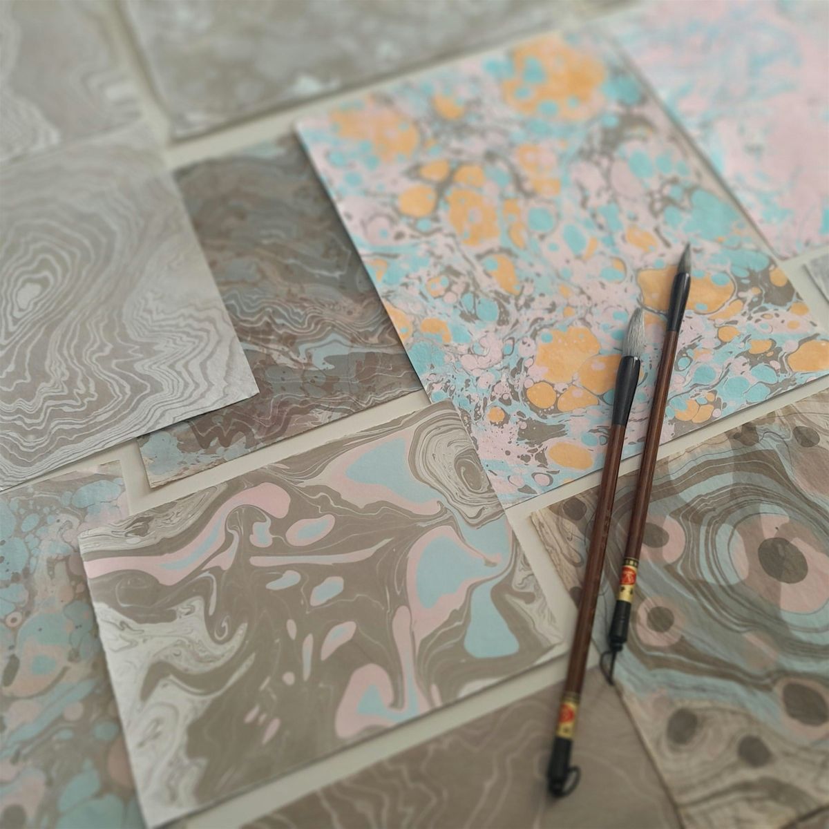 Suminagashi Marbling Workshop
