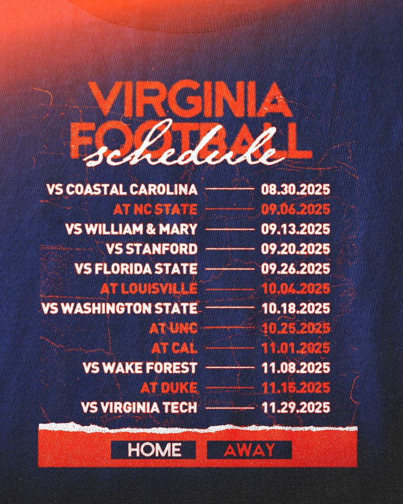 2025 Virginia Cavaliers Football Season Tickets (Includes Tickets To All Regular Season Home Games)