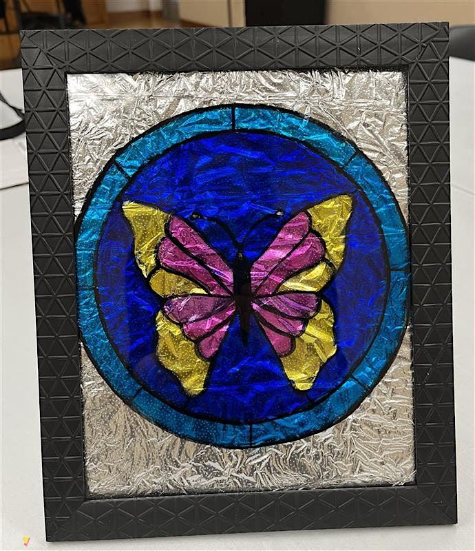 Juneteenth Faux Stained Glass
