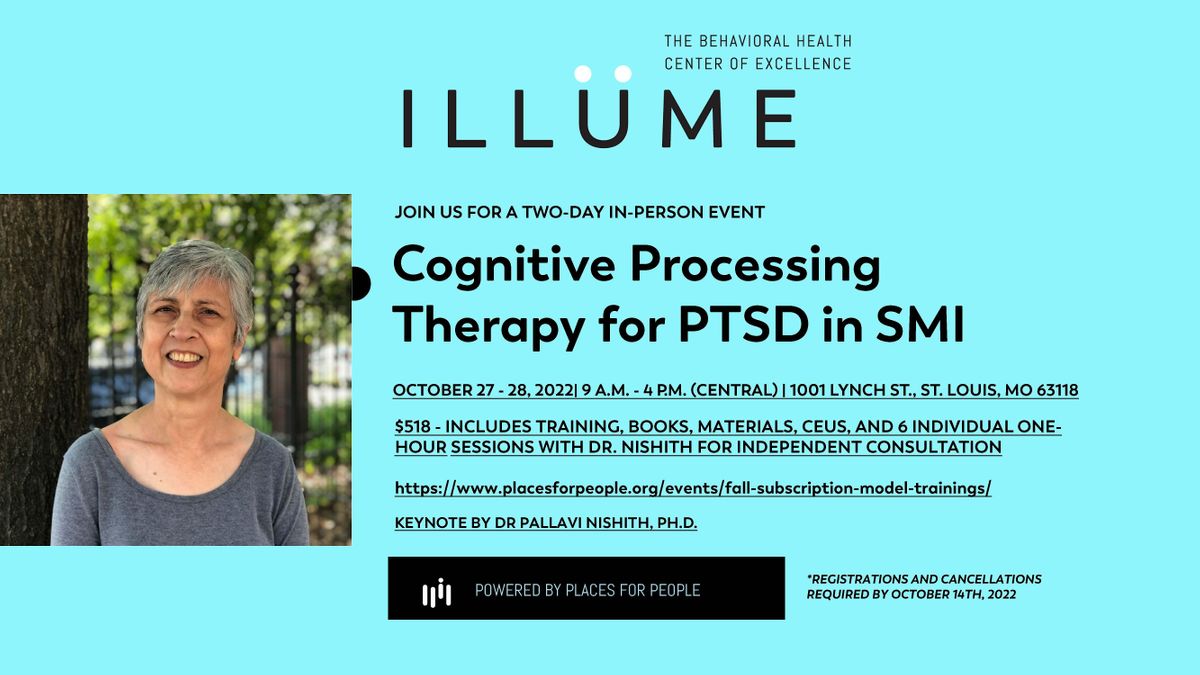 CPT (Cognitive Processing Therapy) for PTSD in Serious Mental Illness ...