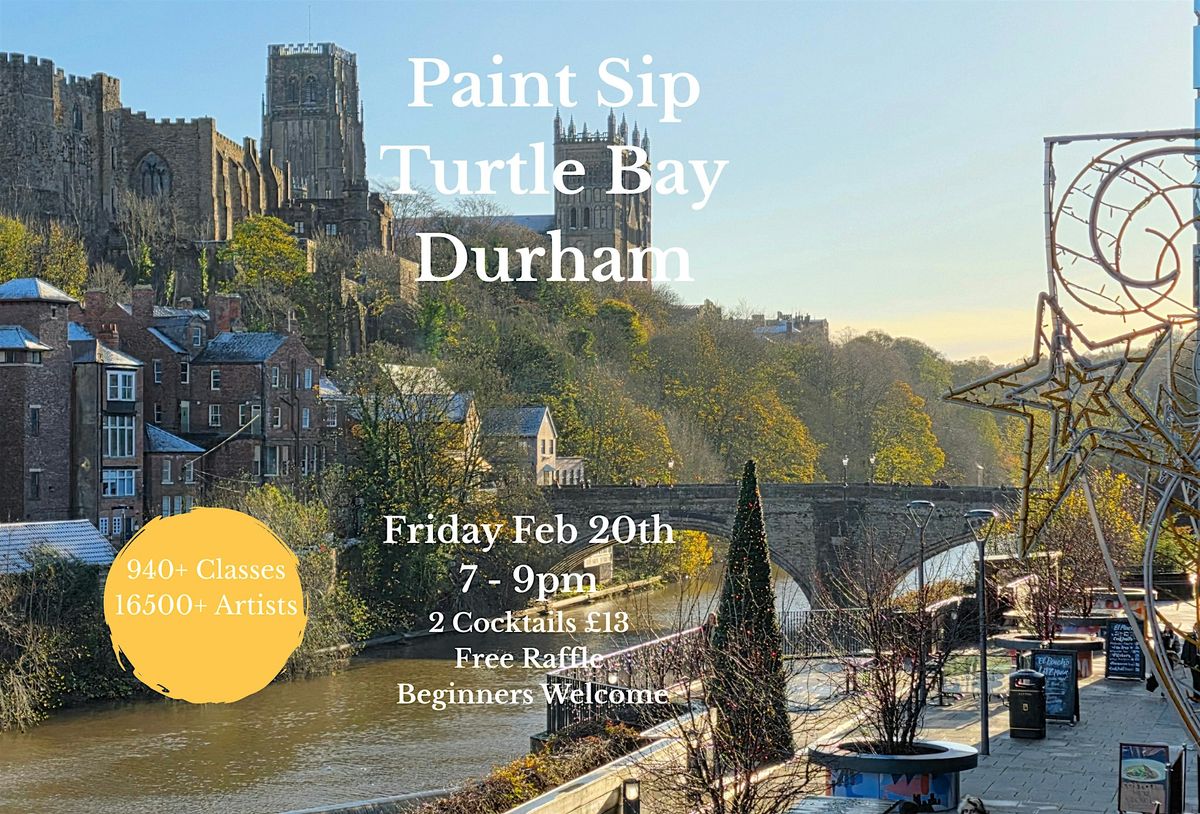 Paint Sip Turtle Bay Durham