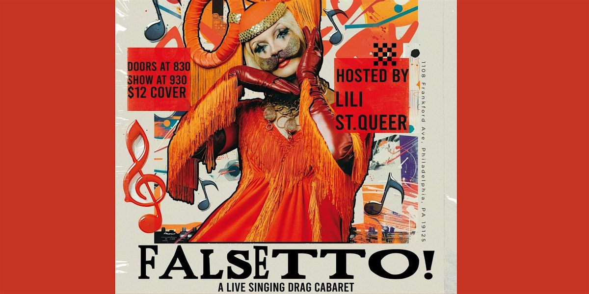 A LIVE SINGING DRAG CABARET - FALSETTO! | FABRIKA - BAR & RESTAURANT ...