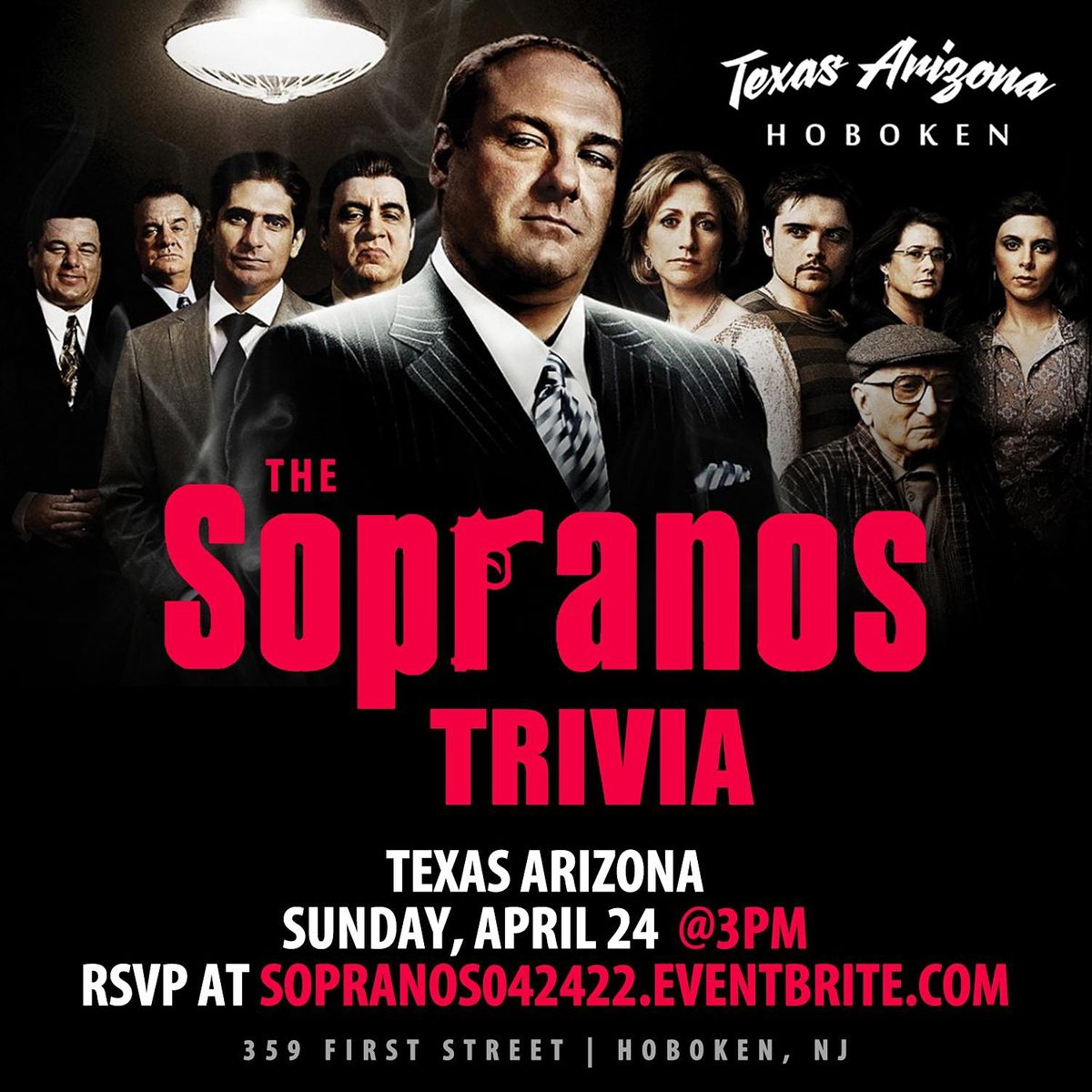 The Sopranos Trivia Texas Arizona Hoboken NJ April 24 2022
