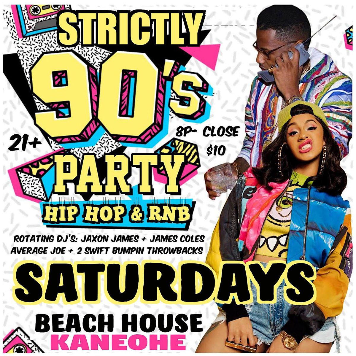 DECADES THROWBACK SATURDAYS ( 2K 90S & 80S) KANEOHE EDITION! at THE ...