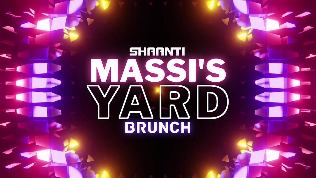 MASSI'S YARD BRUNCH SAT 4 JULY LONDON