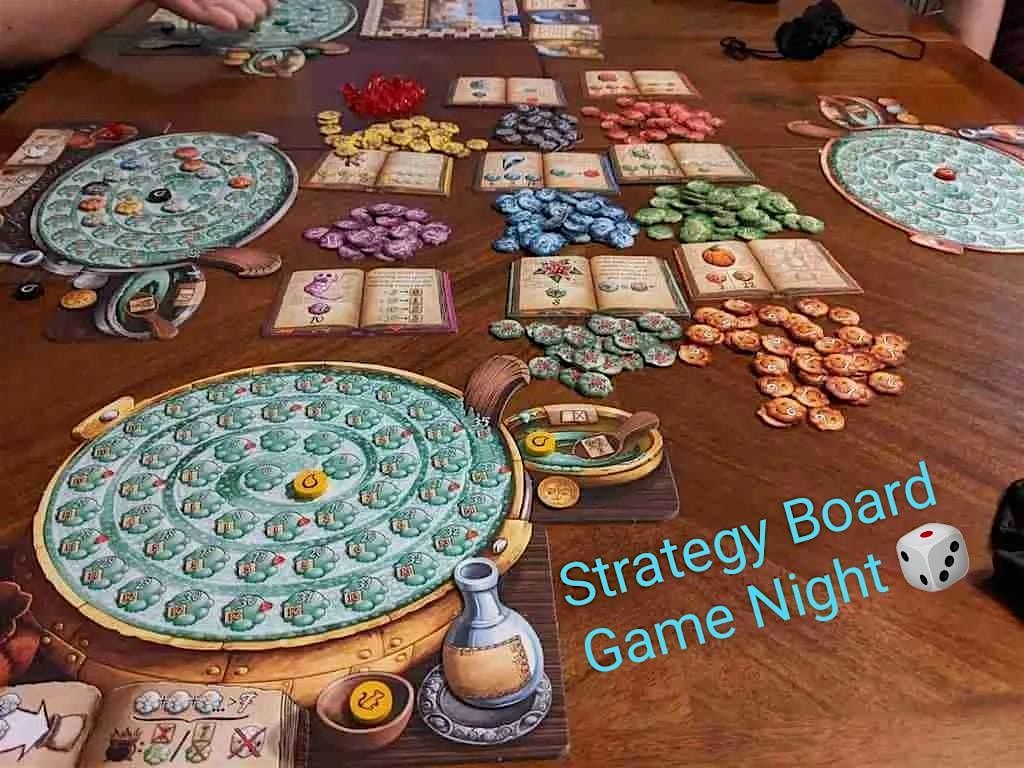 Strategy Board Game Night (Ages 15+)