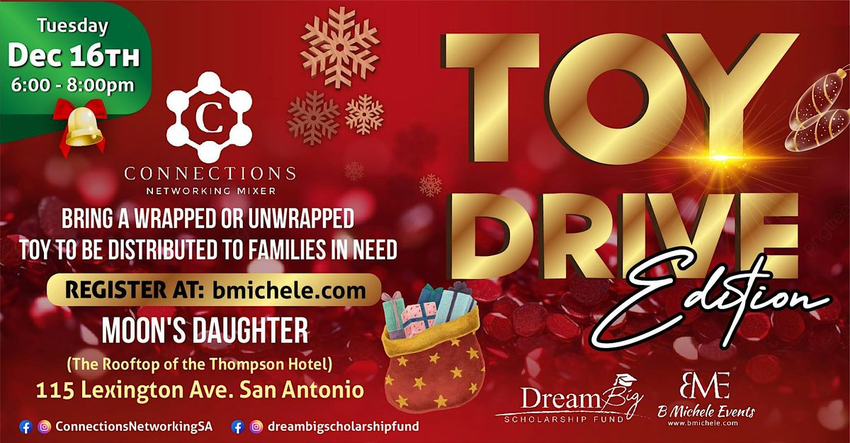 Connections Networking Mixer: Toy Drive Edition