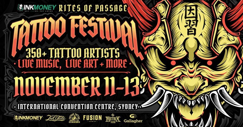 Rites of Passage Tattoo Festival - Sydney 2022 | 14 Darling Drive ...