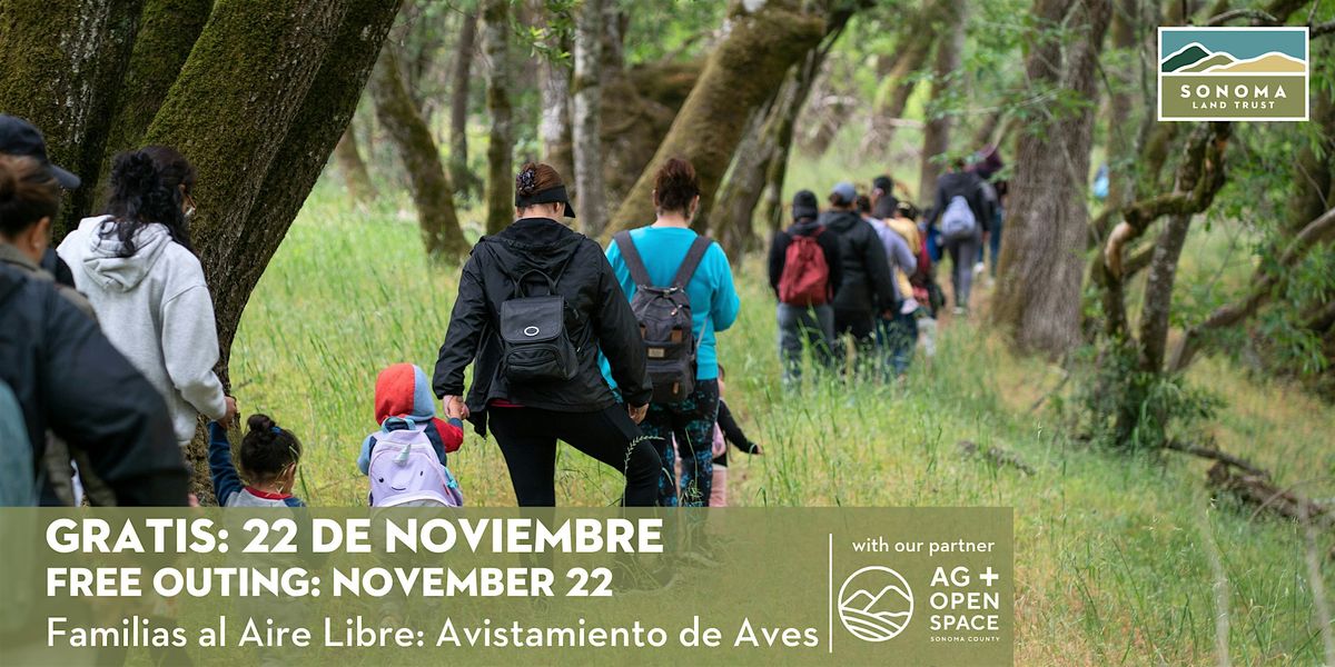 Familias al Aire Libre: Avistamiento de Aves  11-22-25