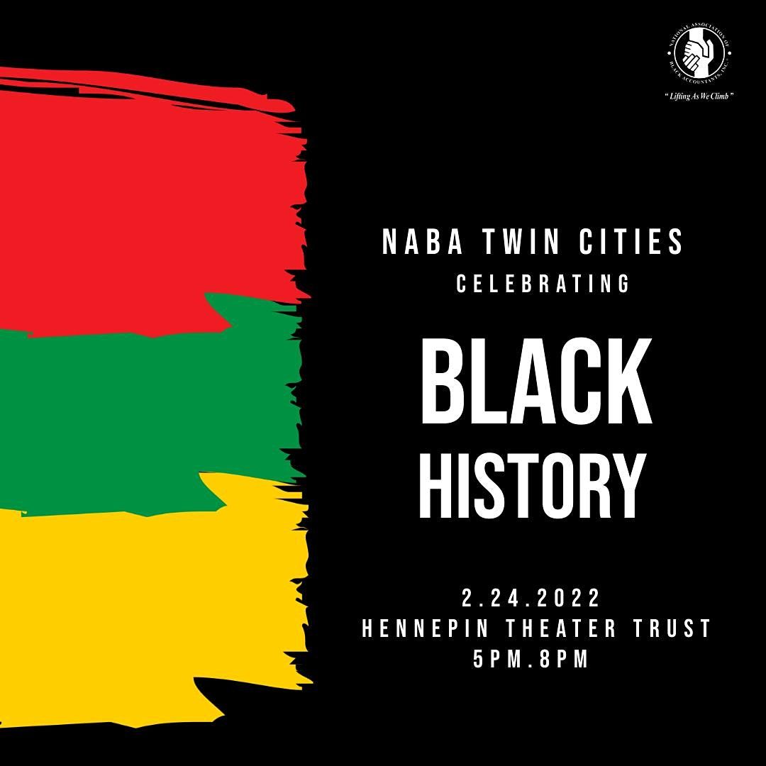NABA Twin Cities 7th Annual Black History Month Celebration Of Arts NABA Twin Cities 7th Annual Black History Month Celebration Of Arts