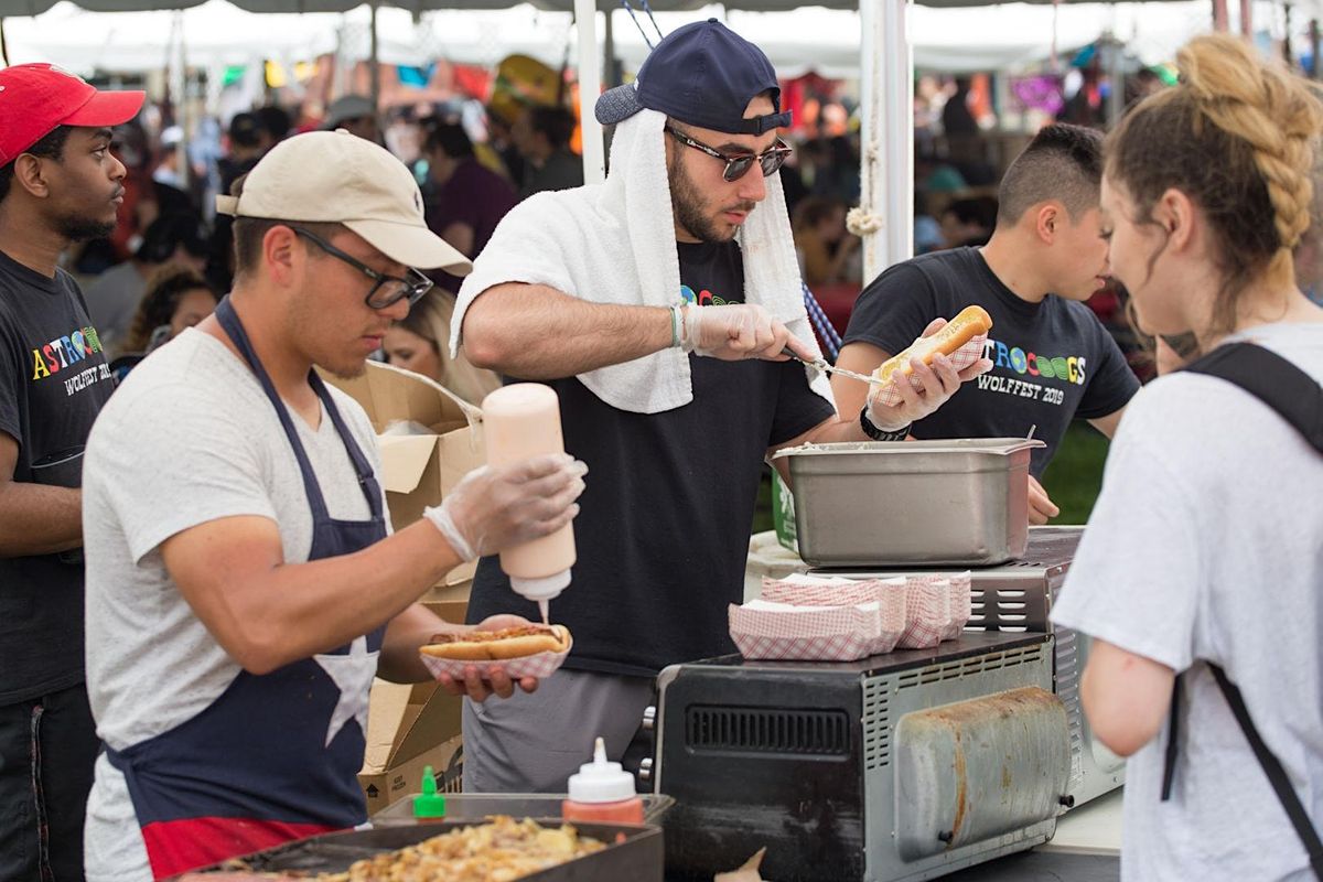 Wolffest Food Festival at the University of Houston Butler Plaza