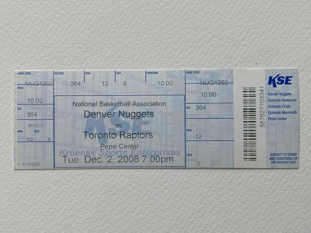 Toronto Raptors at Denver Nuggets at Ball Arena