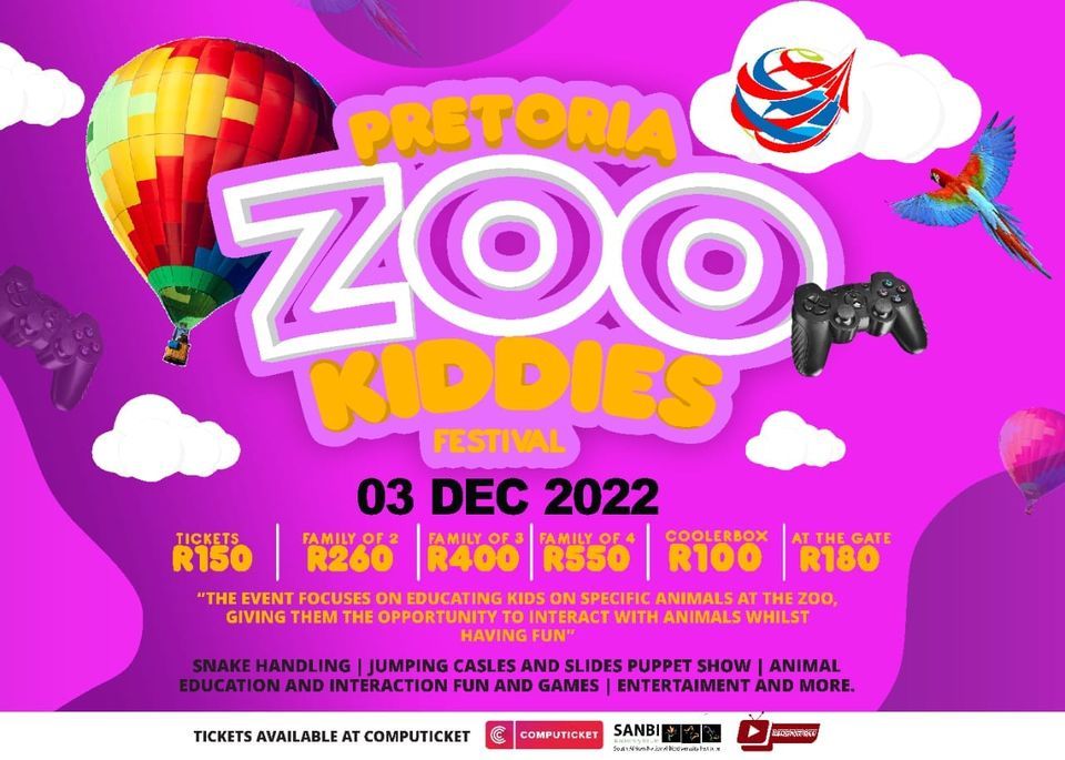 Pretoria Zoo Kiddies Festival National Zoological Garden, Pretoria