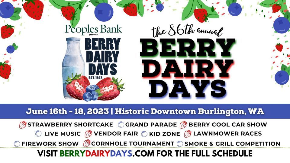 Peoples Bank Presents The 86th Annual Berry Dairy Days Visit