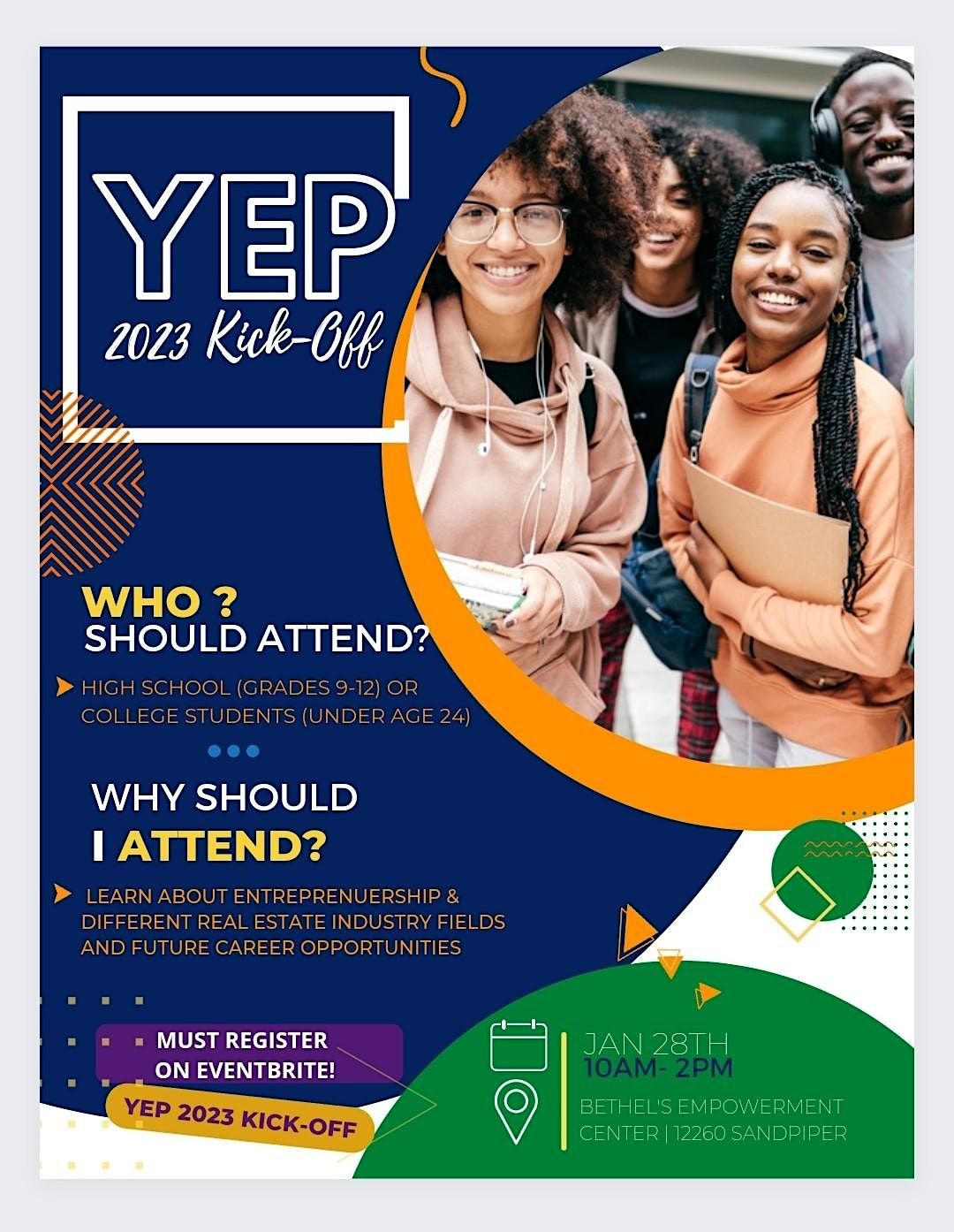 Yep Event YEP 2023 Kick-Off | The Church At Bethel's Family, Houston, TX ...
