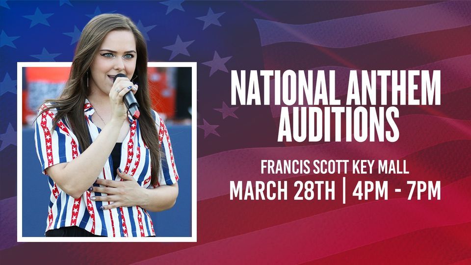 National Anthem Auditions Francis Scott Key Mall (Frederick, MD