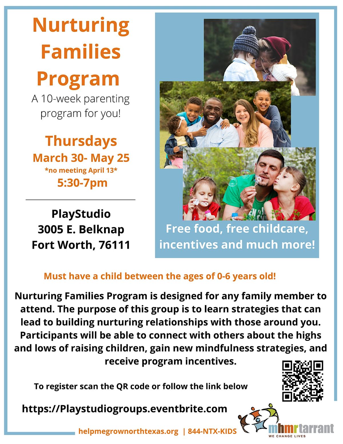 Face to Face Nurturing Families Program- Play Studio | Play Studio by ...