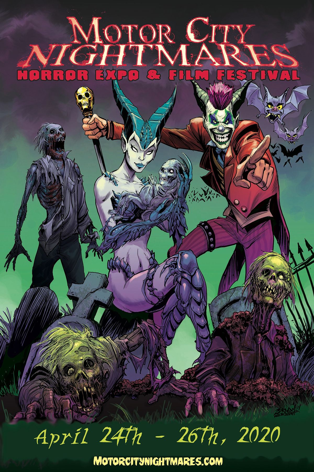 Motor City Nightmares 2025 21111 Haggerty Rd, Novi, MI July 29, 2025