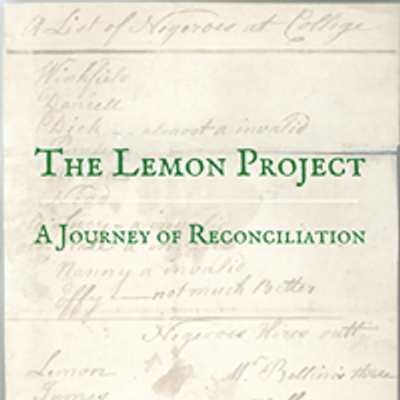 The Lemon Project: A Journey of Reconciliation