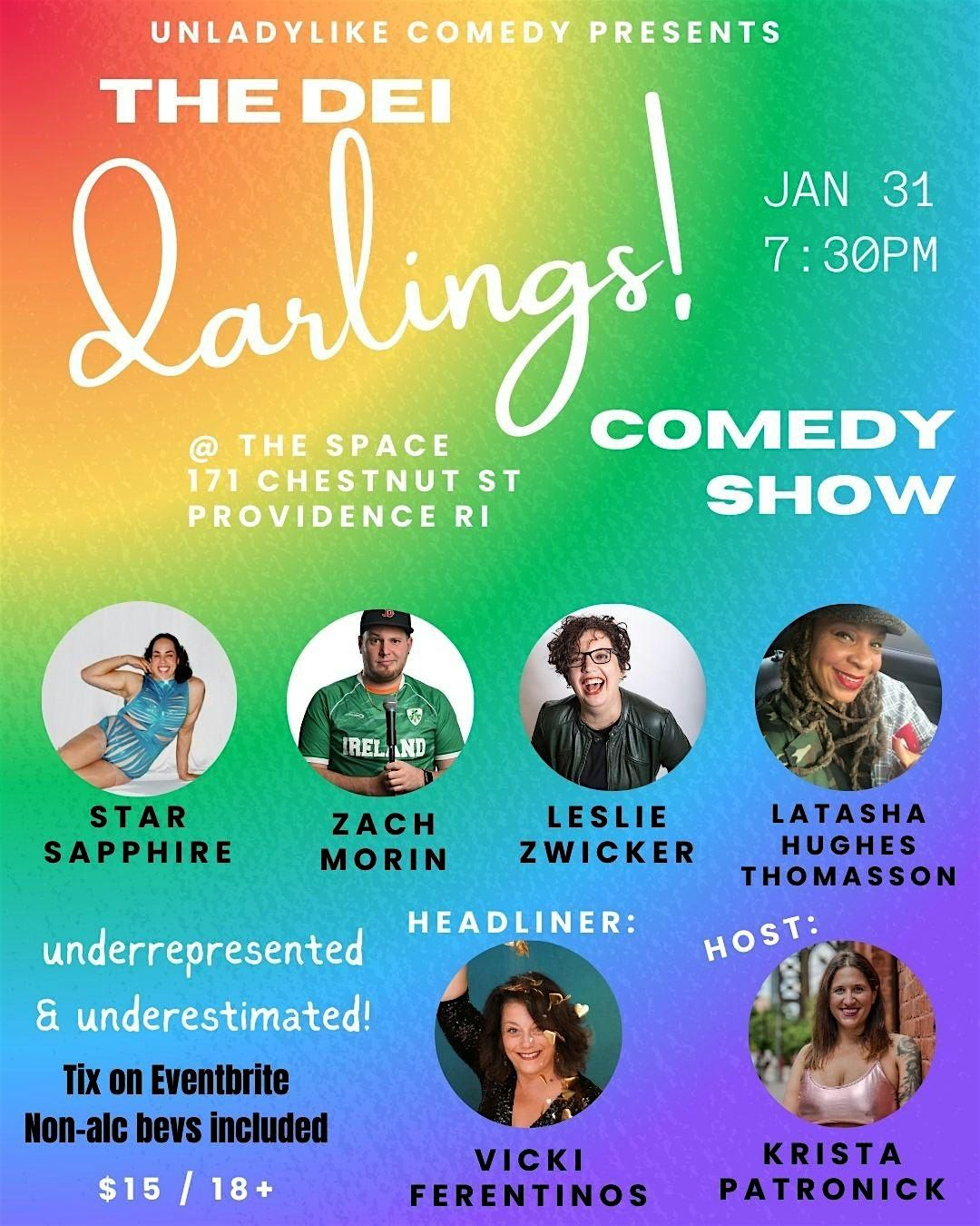 The DEI Darlings Comedy Show
