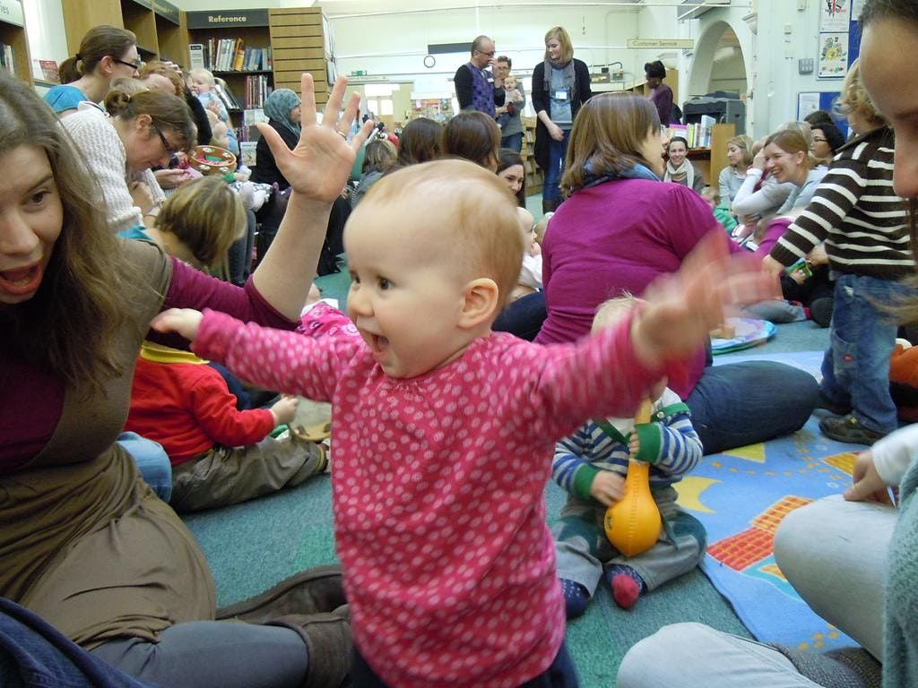 Baby Rhyme Time at Bradford on Avon library BA15 1BY, Bradford on
