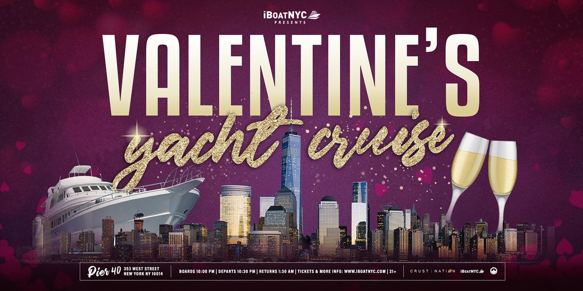 Valentine's Day Party | Boat Party Yacht Cruise NYC