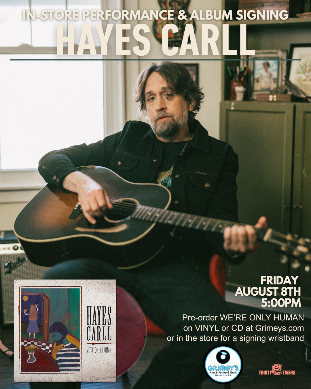 Hayes Carll: We're Only Human at Troubadour - West Hollywood