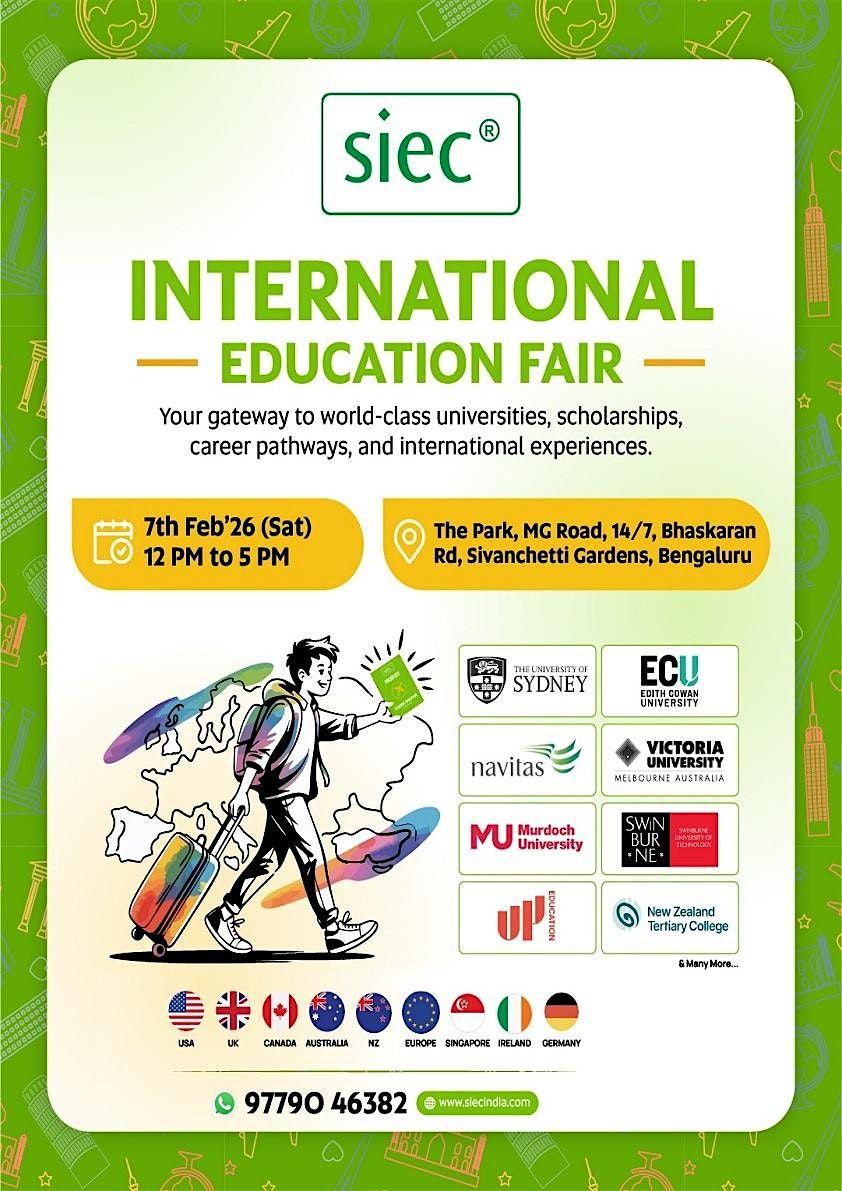 International Education Fair 2026 in Bangalore