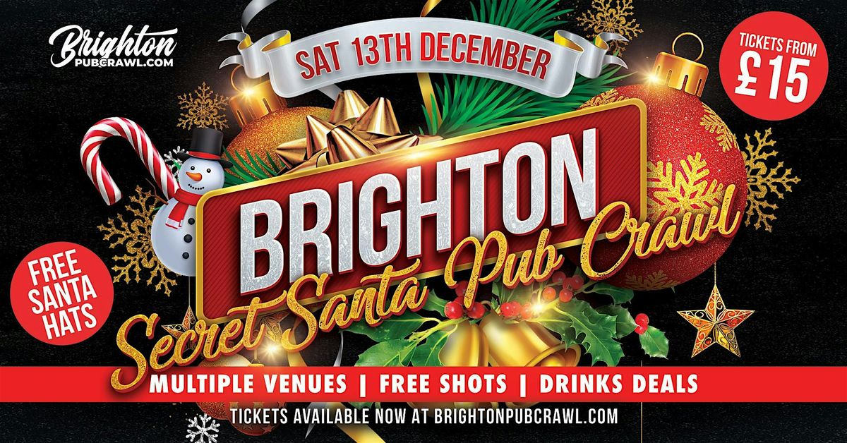 THE BRIGHTON SECRET SANTA CHRISTMAS PUB CRAWL