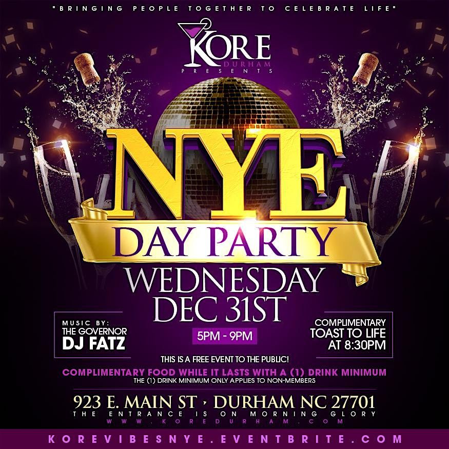 Bringing people together to celebrate life nye day party