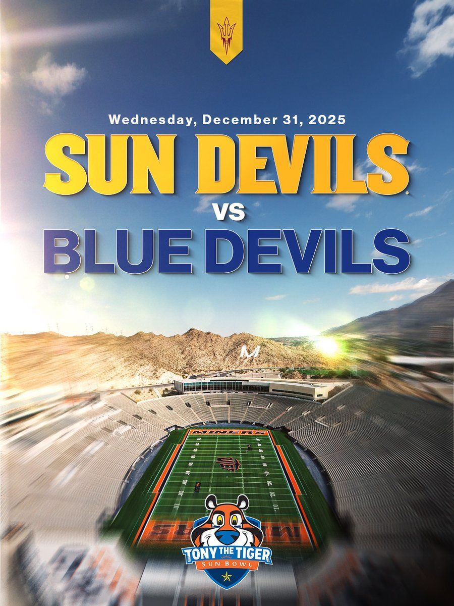 Sun Bowl: Duke Blue Devils vs. Arizona State Sun Devils
