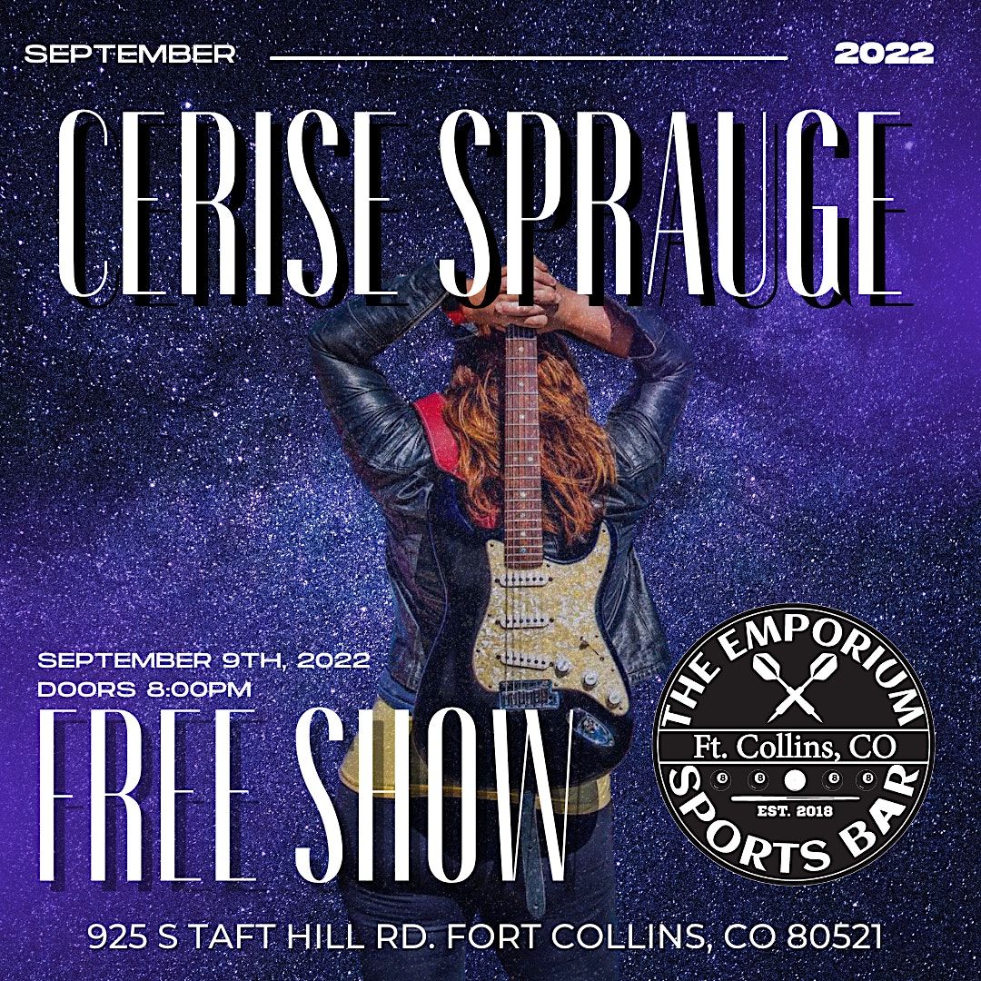 Cerise Sprauge LIVE At The Emporium The Emporium Sports Bar Fort Cerise Sprauge LIVE At The Emporium The Emporium Sports Bar Fort