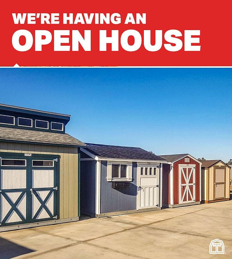 Tuff Shed to host Open House in Baton Rouge, LA. 13527 Airline Hwy