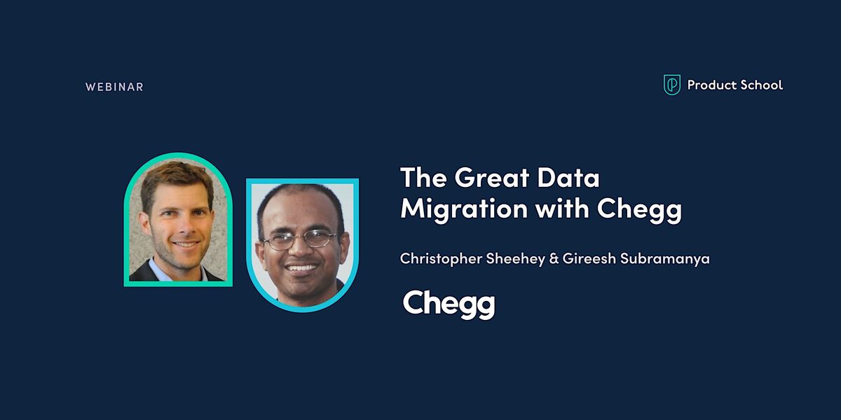 Webinar: The Great Data Migration with Chegg by Amplitude