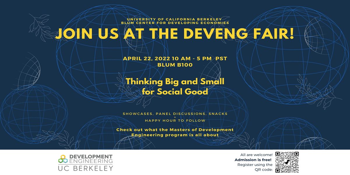 Master of Development Engineering DevEng Fair Spring 2022 Blum