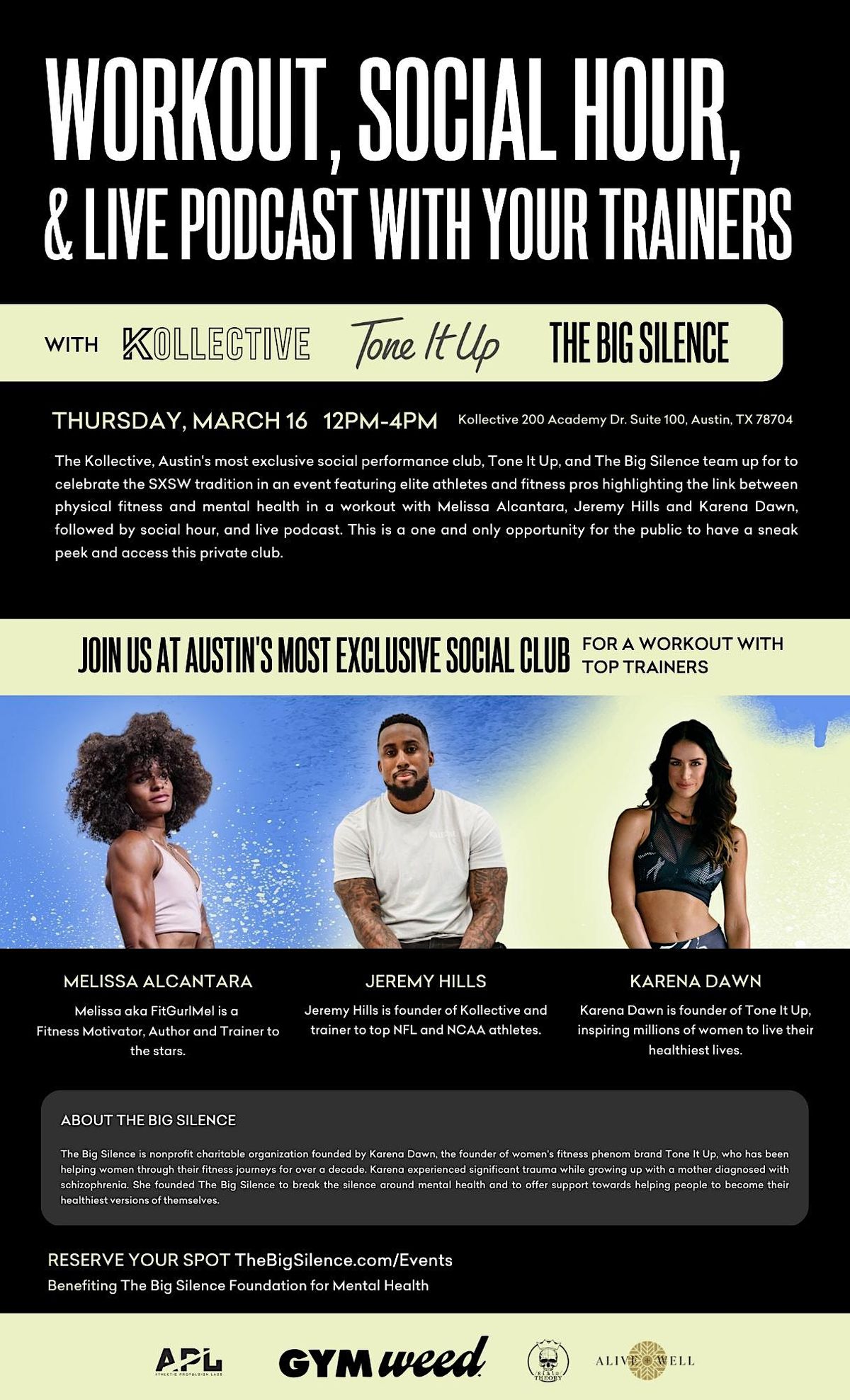 Tone It Up & Gym W**d Workout and Live Podcast