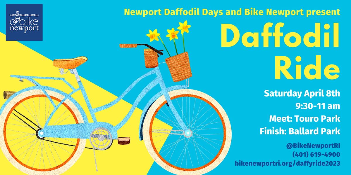 Daffodil Ride 2023 at Touro Park, Newport on 8th April, 2023