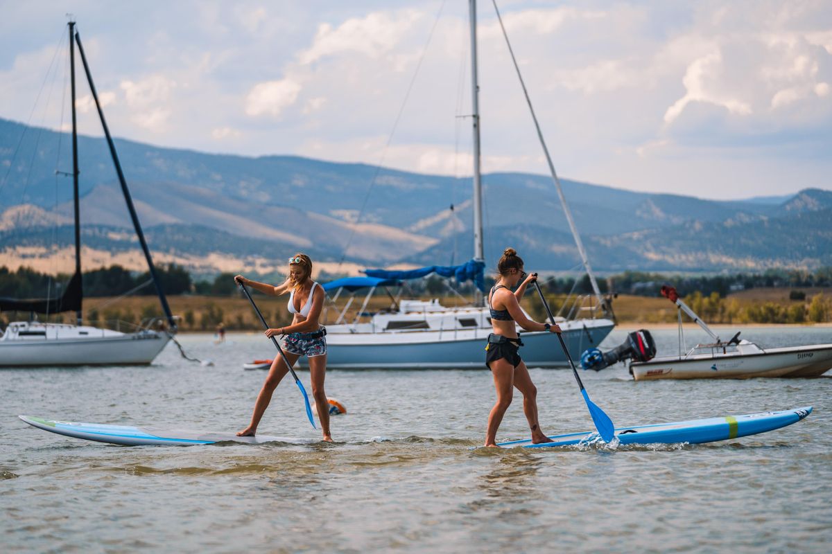 Beginner SUP Lessons Lakewood Rocky Mountain Paddleboard, Lakewood