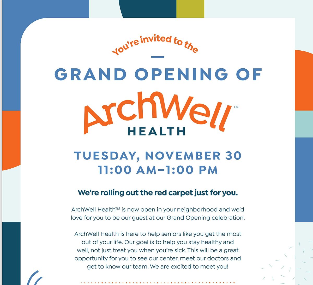 Archwell Health Eastway Grand Opening
