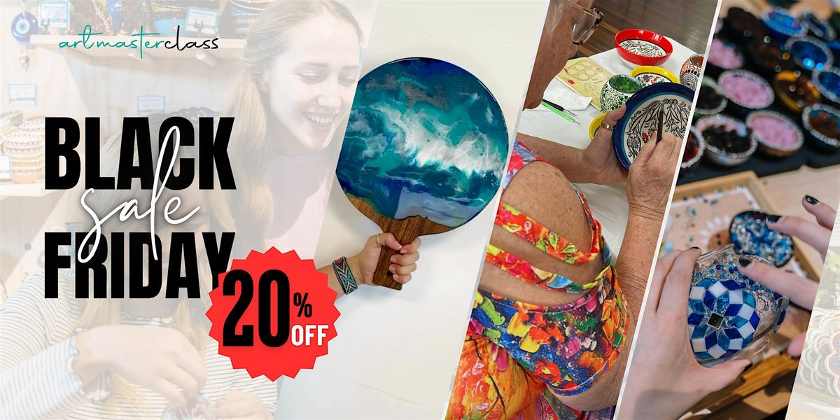 Patterned Paint and Sip Classes Brisbane: Ceramic Plates & Bowls