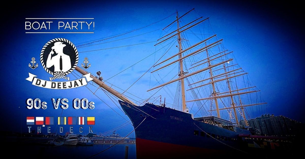 DJ Deejay 90s VS 00s Moshulu Boat Party!