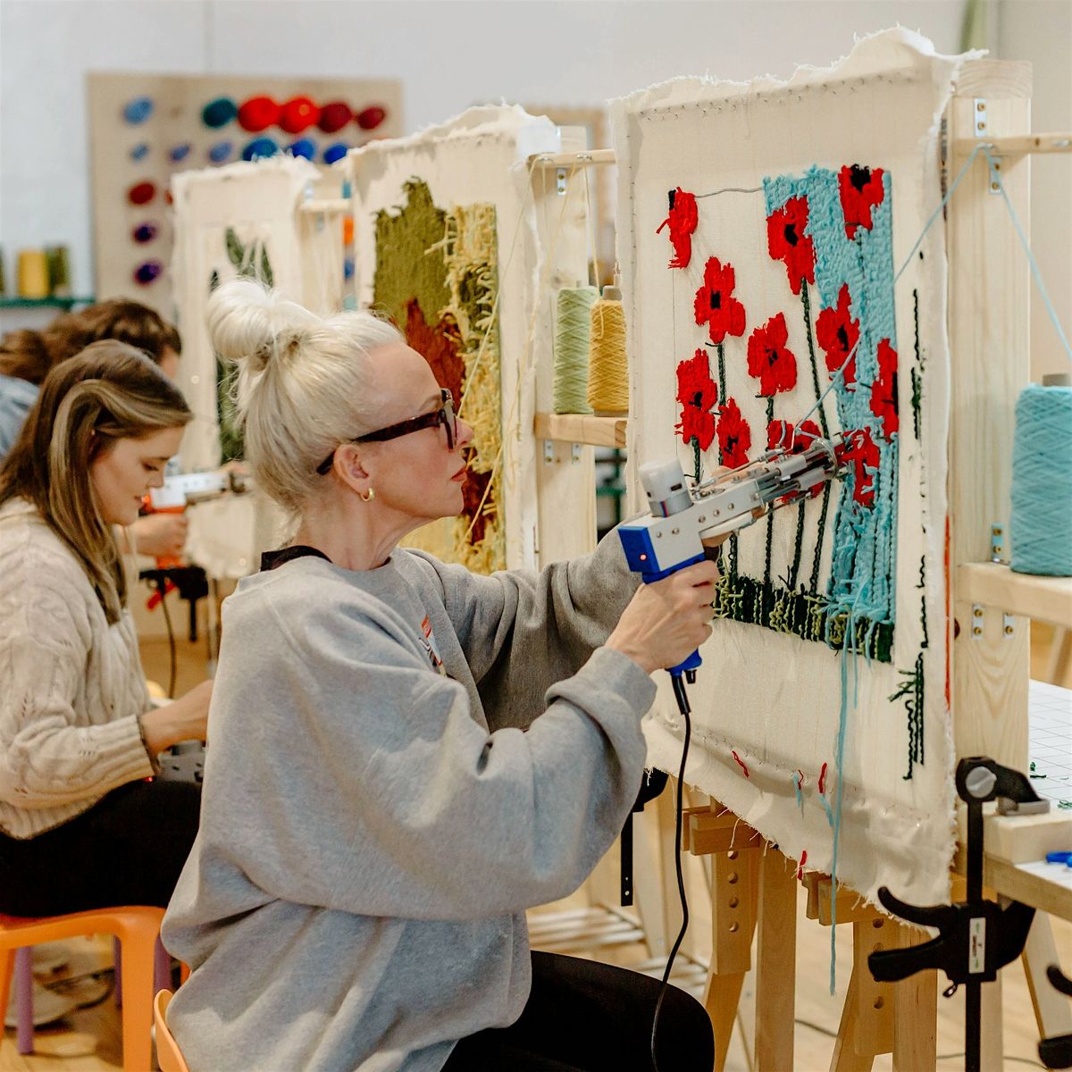 Rug Tufting Workshop at San Francisco