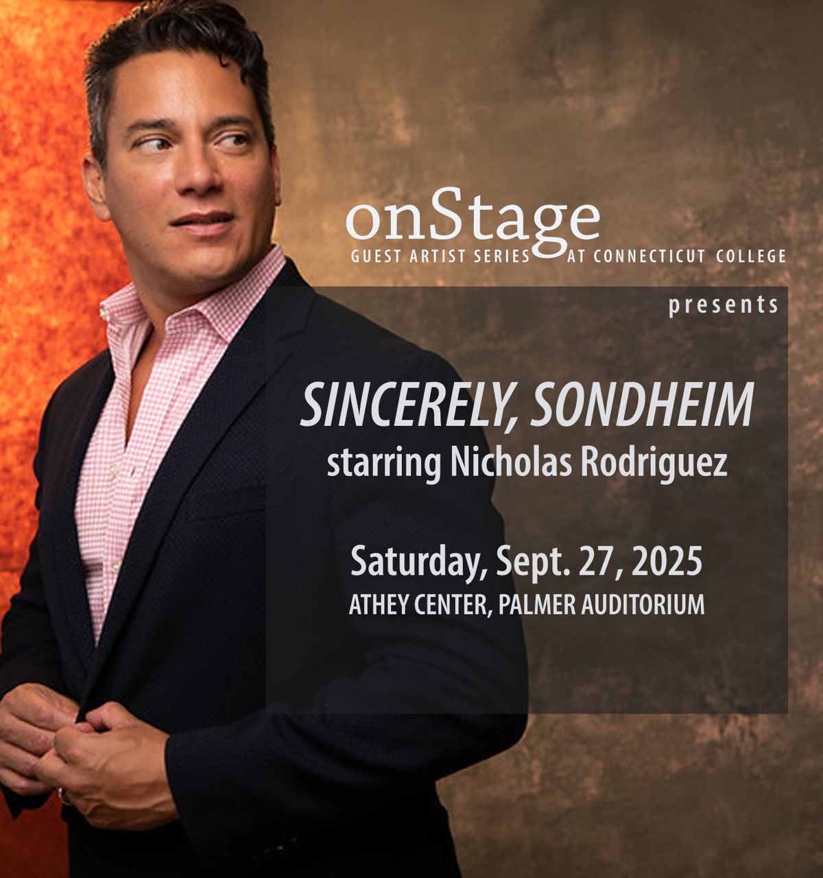 Nicholas Rodriguez - Sincerely Sondheim at Clayton Opera House