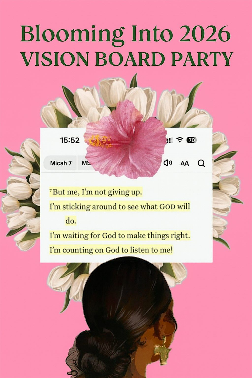 Bloom Into 2026 Vision Board Party