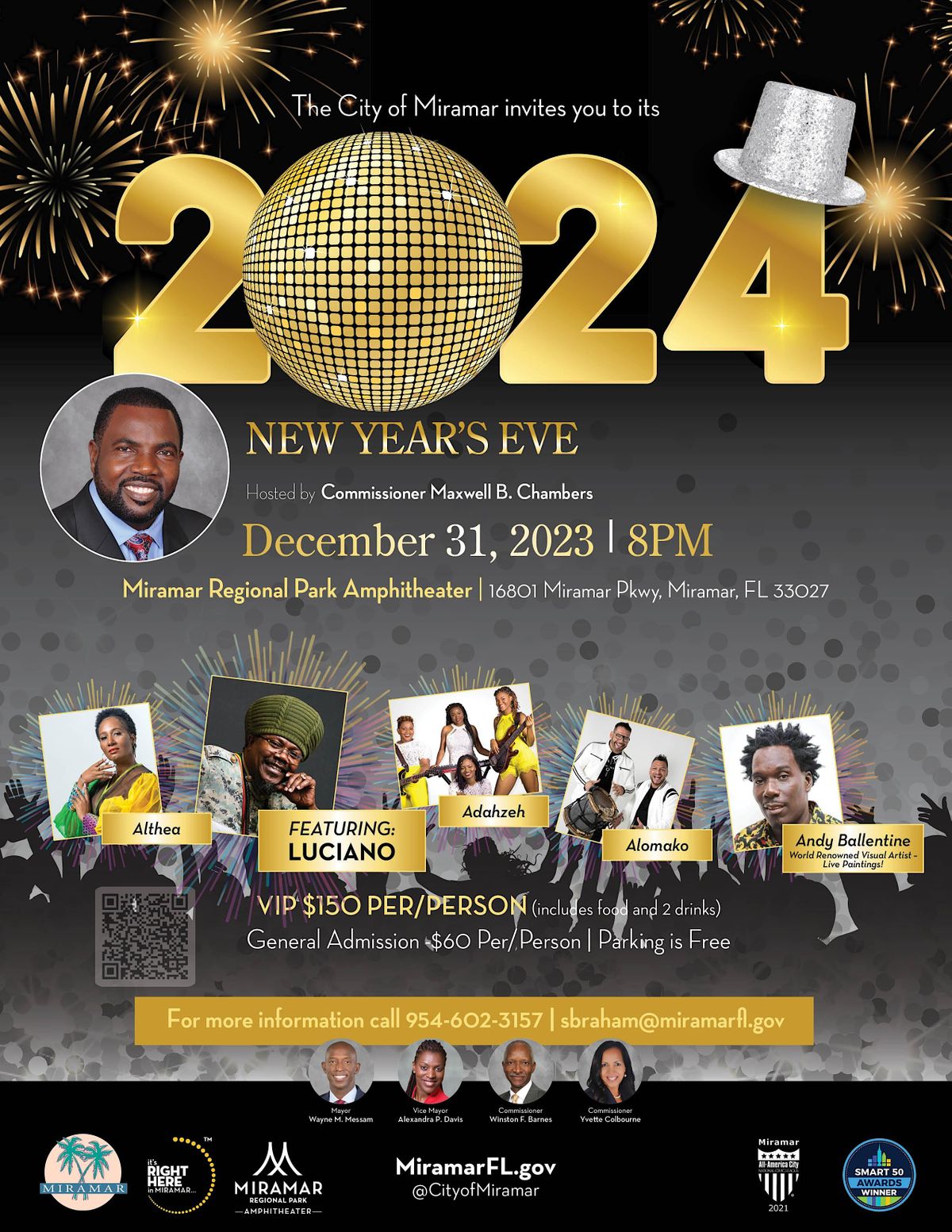 Miramar New Years Eve - Countdown to 2024!