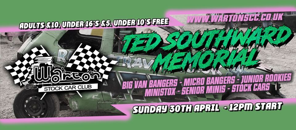 Ted Southward Memorial at Warton Stock Car Club, Kendal on 30th April, 2023