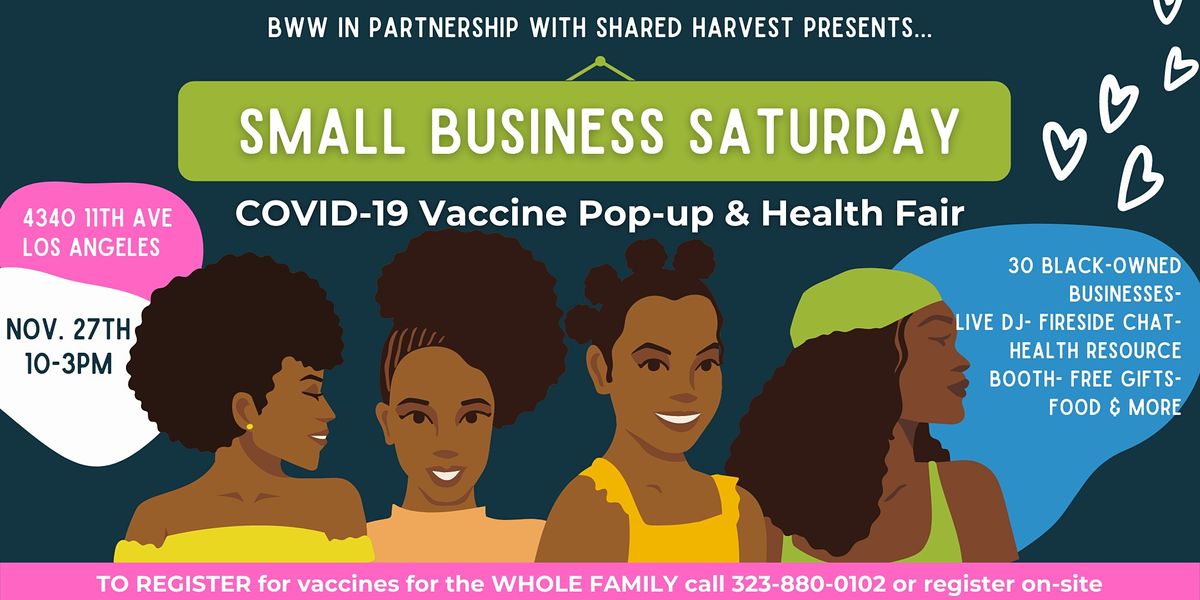 COVID-19 Vaccine Pop-up & Health Fair